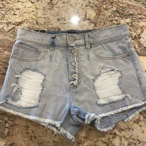 Express High Rise Shorts